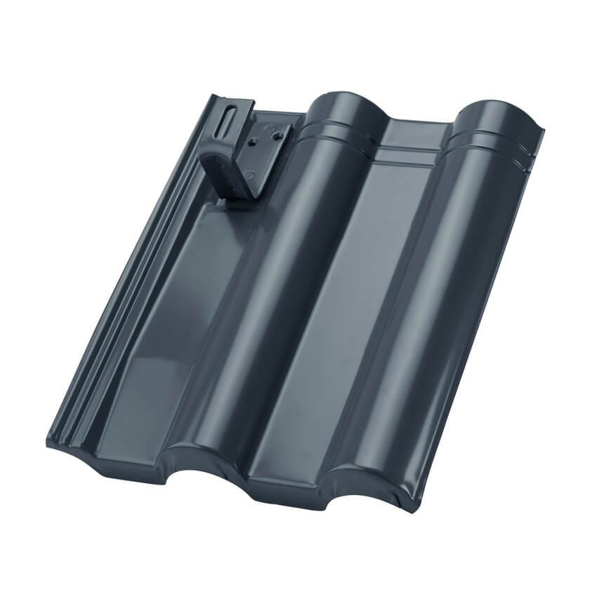 Otto Lehmann Modulhalter Heidelberger Eternit, anthrazit Metalldachziegel oder Metalldachplatte