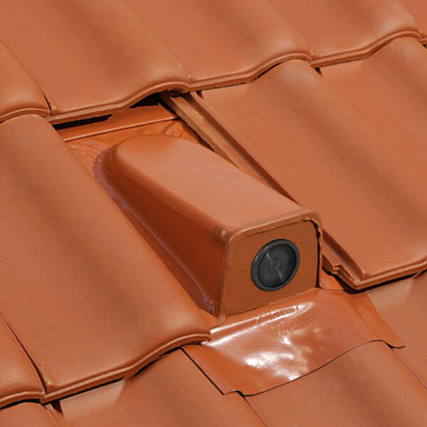 Marzari Rohrdurchführung, Typ Ton, rot (RDF-Ton-Rot) Kabeldurchführung