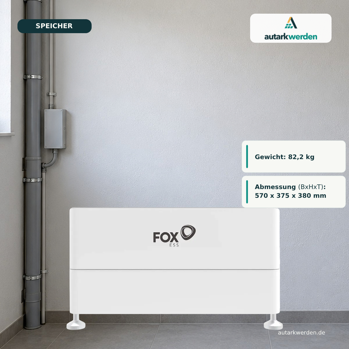 FoxESS EQ 3300 - L2 Batteriespeicher