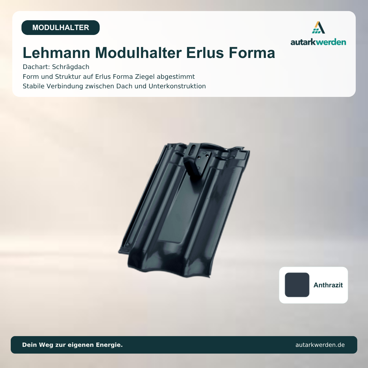 Lehmann Modulhalter für Forma, anthrazit