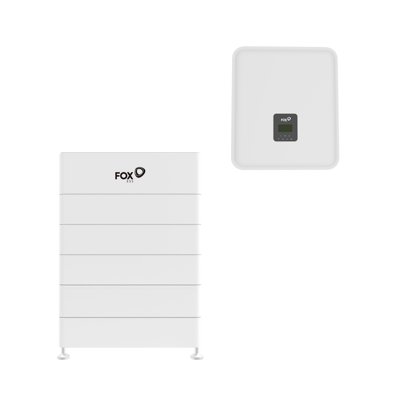Fox ESS H3 5.0 E mit Fox ESS ECS2900 - H6 17,28 kWh Speicherpaket