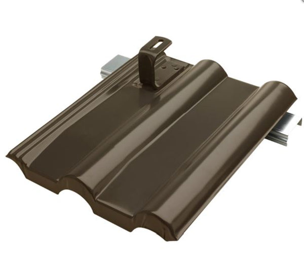 Lehmann Modulhalter Braas Taunuspfanne, dunkelbraun