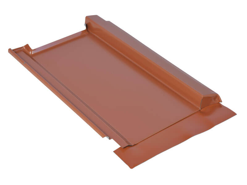 Marzari Metalldachplatte Typ Grande 290, rot (MTP-GR-290-ROT)