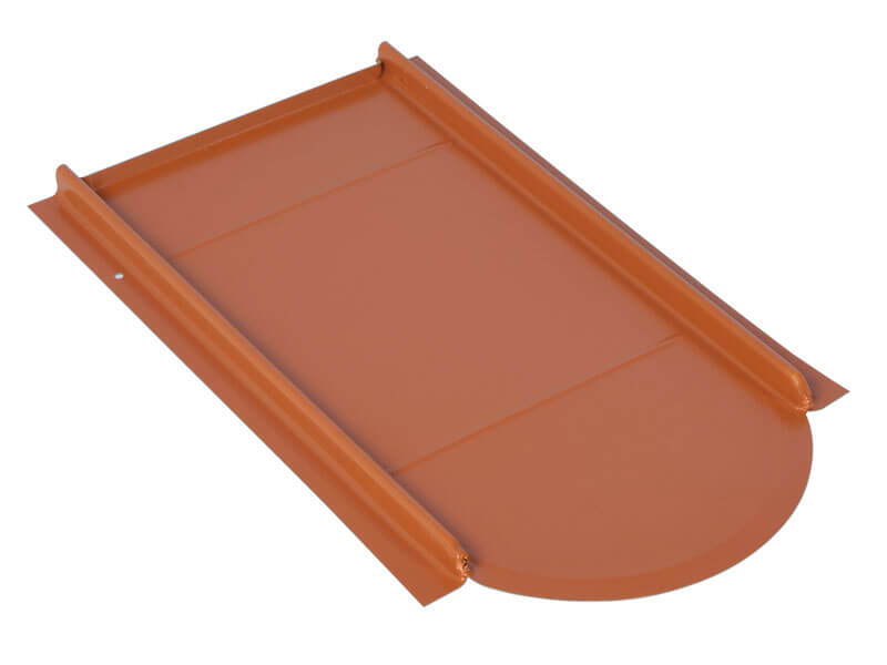 Marzari Metalldachplatte Typ Vario f. Biberschwanz, verzinkt (MTP-Vario-VZ)