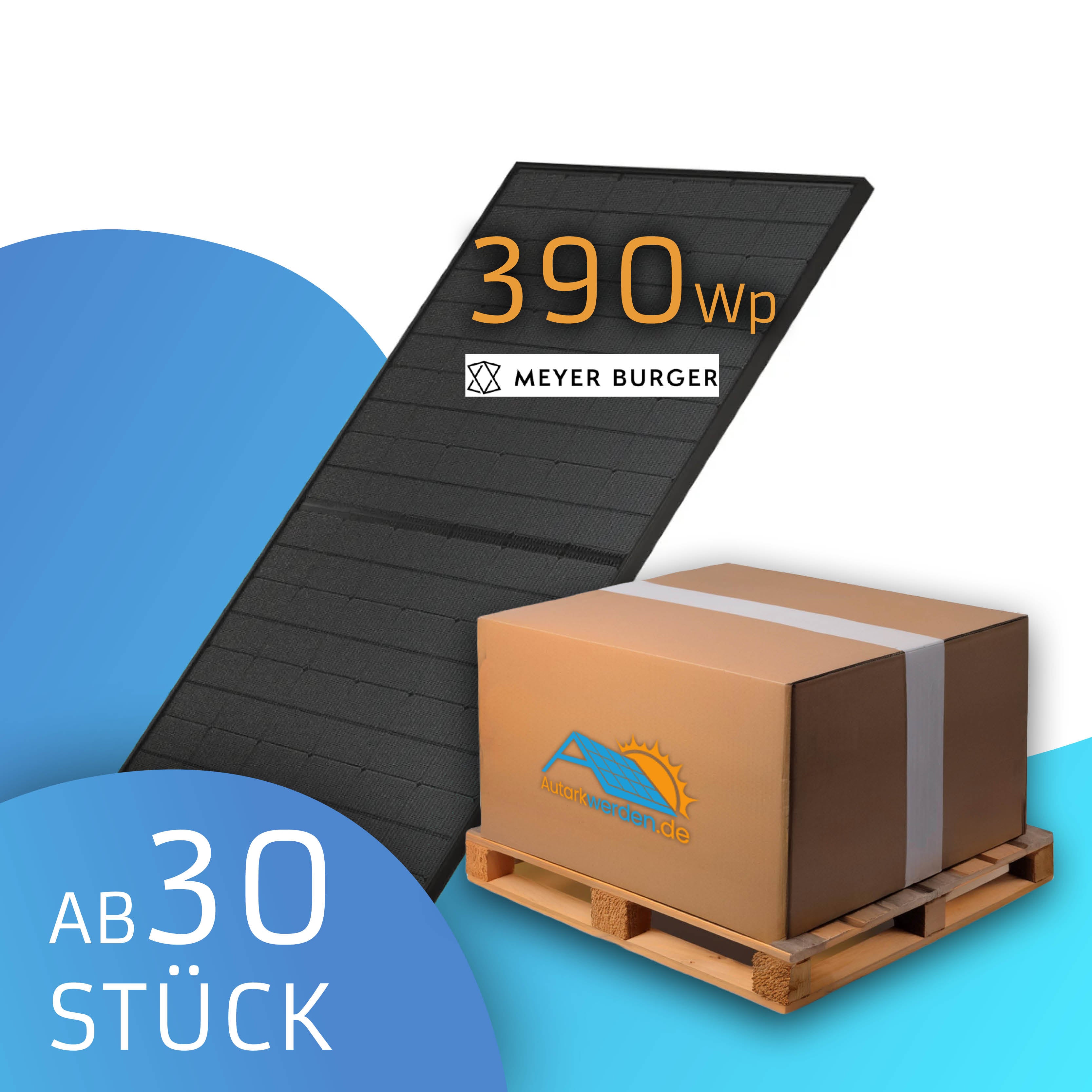Meyer_Burger_390_Watt_black_Solarmodul_ganze_Palette