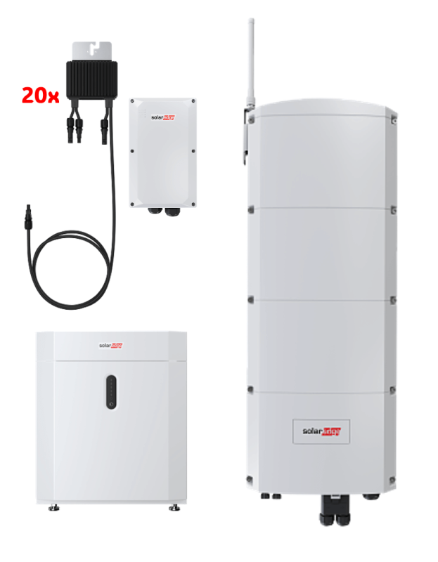 SolarEdge Single Kit Backup 8 kW mit 4,6 kWh Speicherpaket