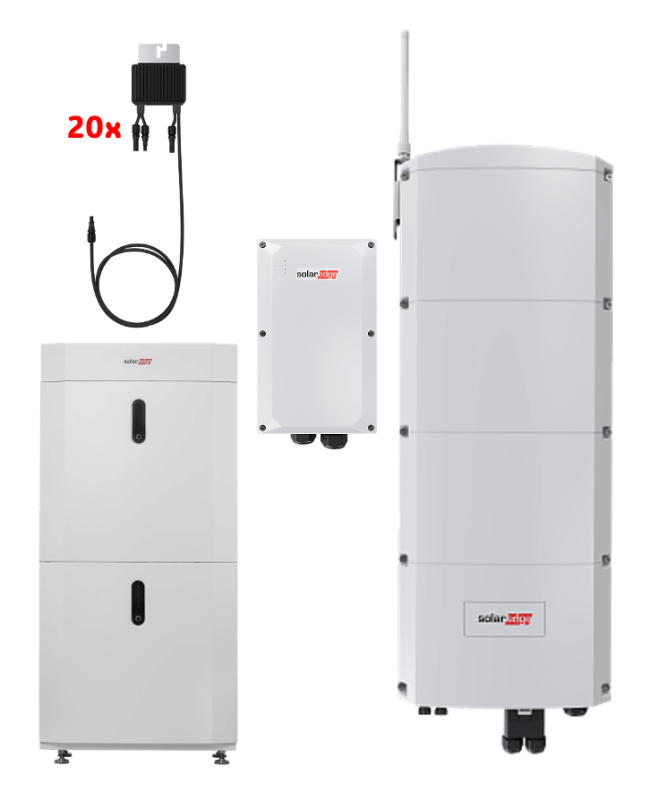 SolarEdge Single Kit Backup 8 kW mit 9,2 kWh Speicherpaket