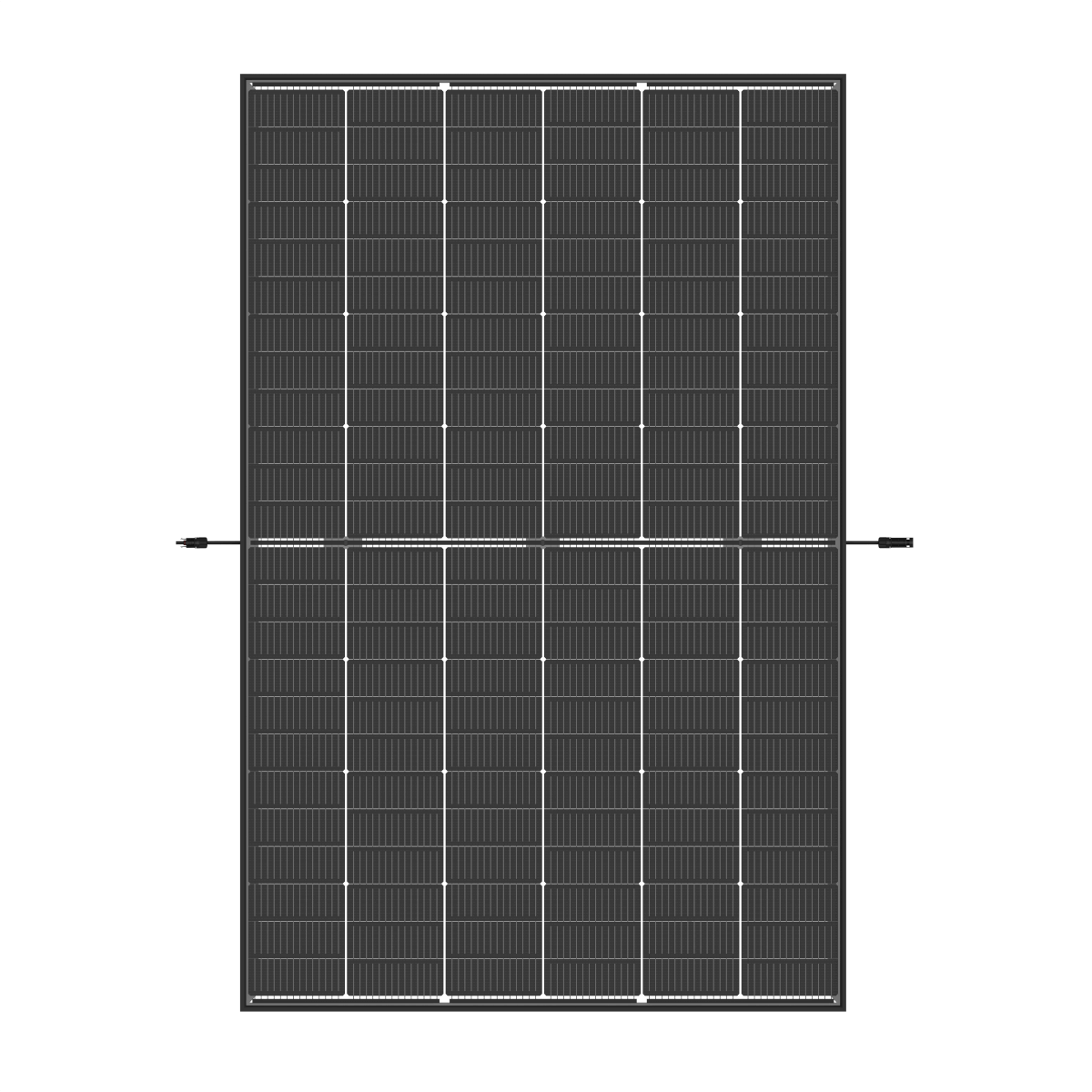 Trina 440 Watt TSM-NEG9RC.27 bifazial Vertex S+ Doppelglas Solarmodul