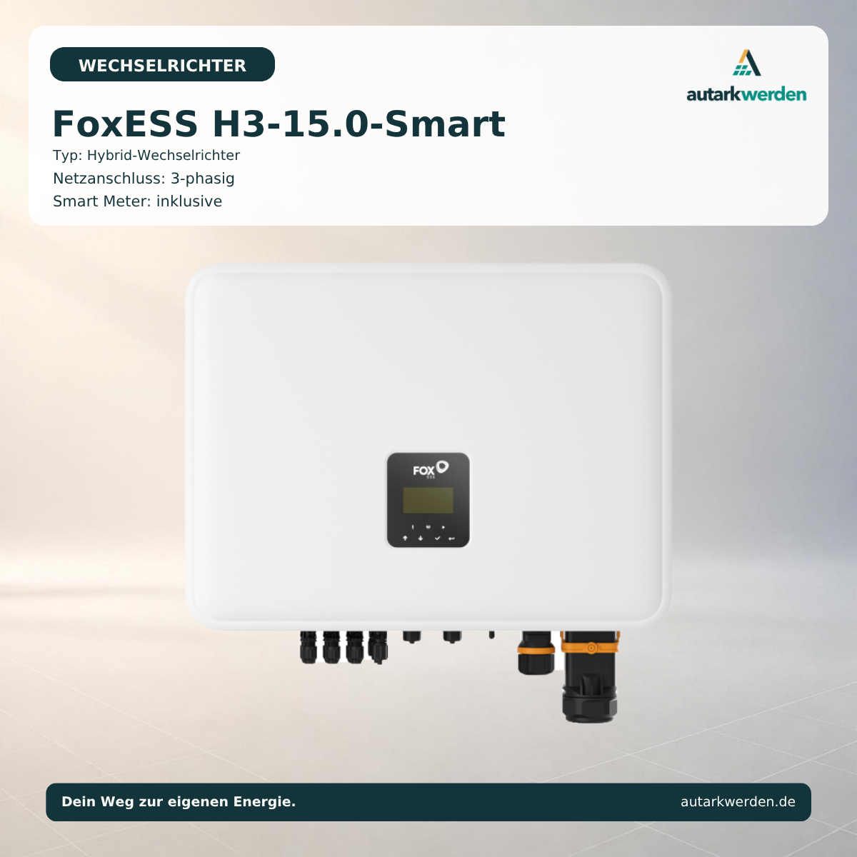 Fox ESS H3-15.0-Smart Wechselrichter