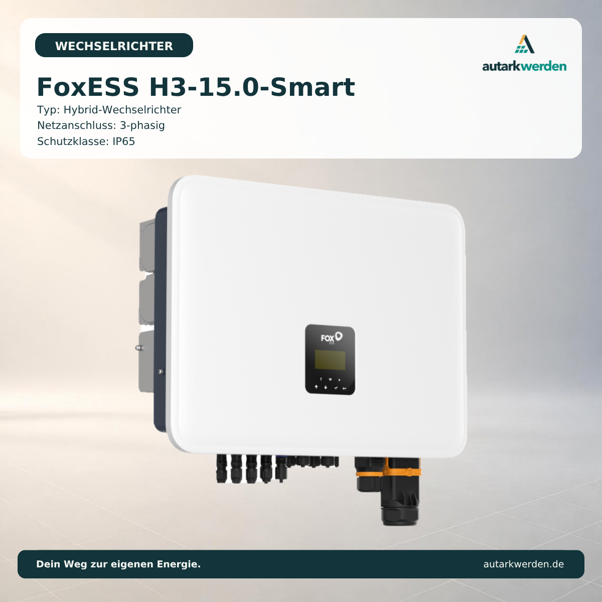 Fox ESS H3-15.0-Smart Wechselrichter