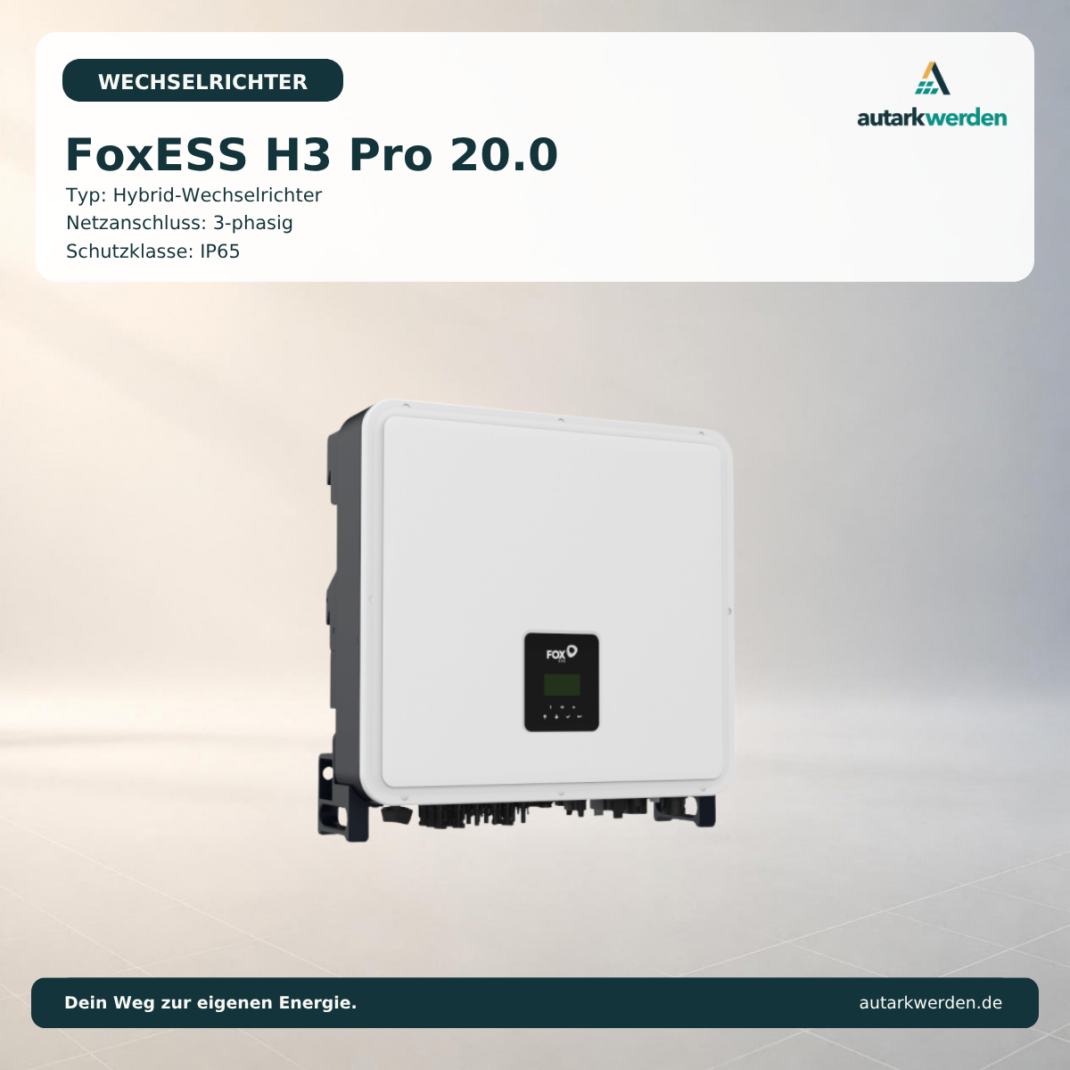 Fox ESS H3 Pro 20.0 Wechselrichter
