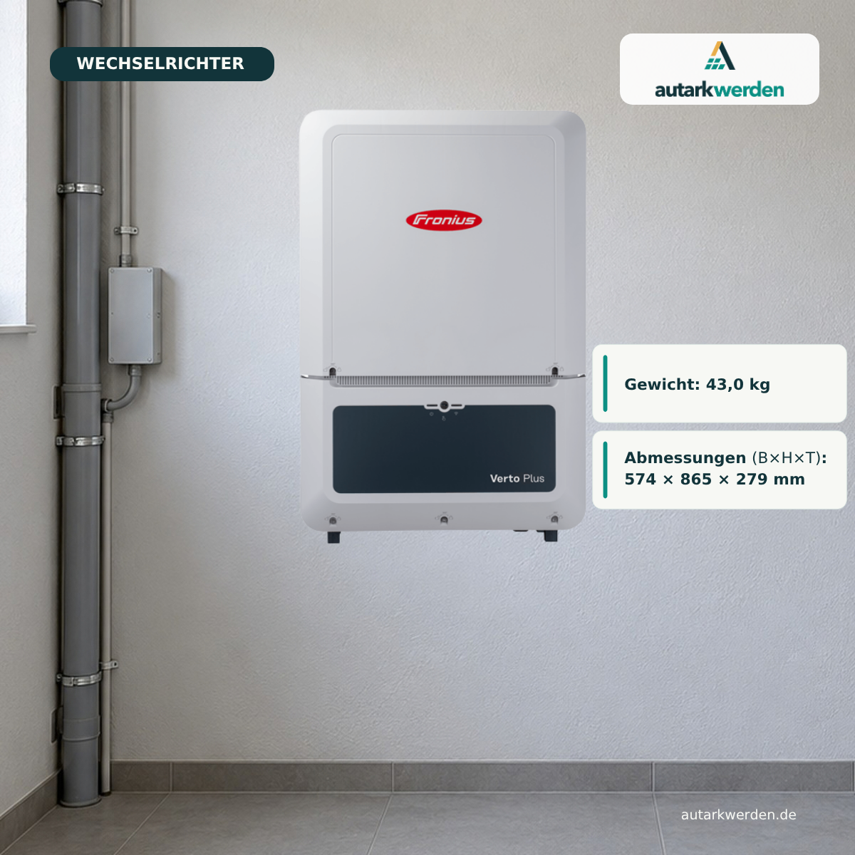 Fronius Verto Plus 30.0 Wechselrichter